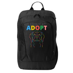 National Rescue Dog Day Dog Lovers Cool Gift City Backpack