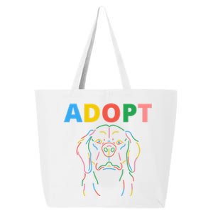 National Rescue Dog Day Dog Lovers Cool Gift 25L Jumbo Tote