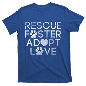 National Rescue Dog Theme Day Design For Dog Owner And Lover Gift T-Shirt