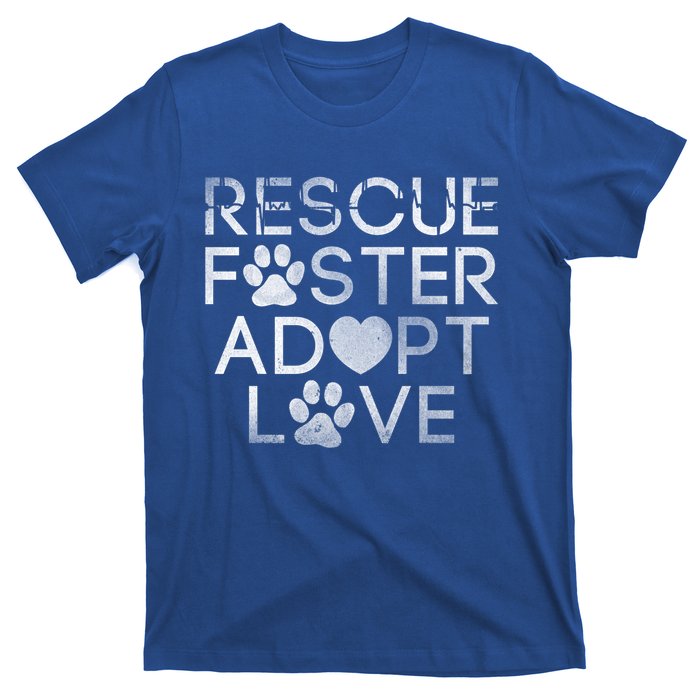 National Rescue Dog Theme Day Design For Dog Owner And Lover Gift T-Shirt