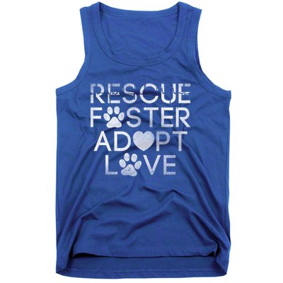 National Rescue Dog Theme Day Design For Dog Owner And Lover Gift Tank Top