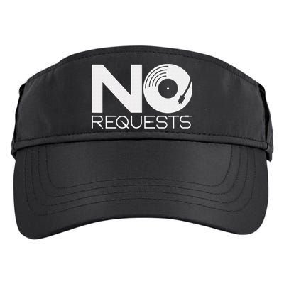 No Requests DJ Cool DJ Gear Music DJ Adult Drive Performance Visor
