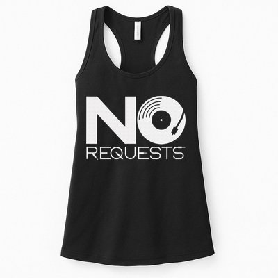 No Requests DJ Cool DJ Gear Music DJ Womens Tank Top