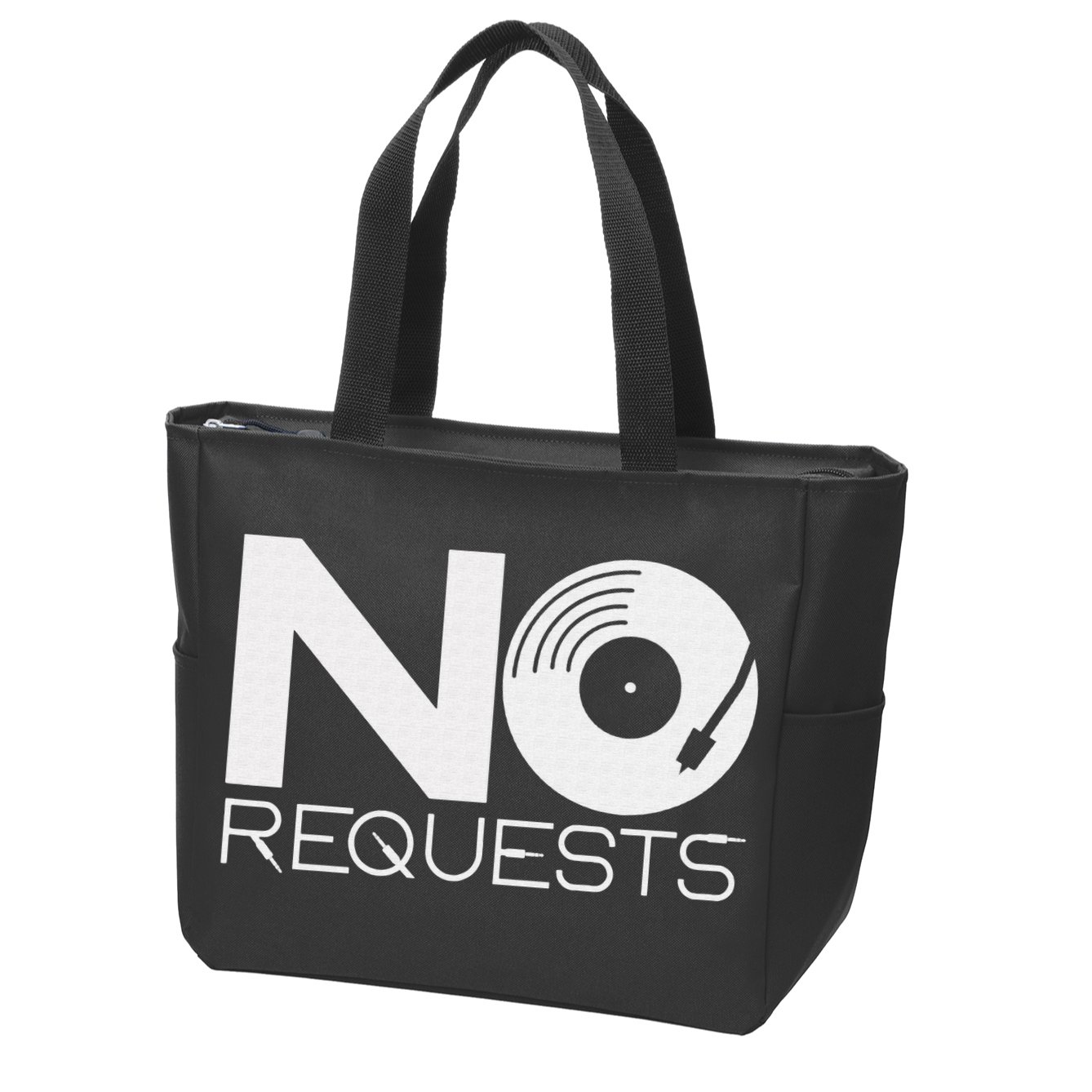 No Requests DJ Cool DJ Gear Music DJ Zip Tote Bag