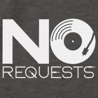 No Requests DJ Cool DJ Gear Music DJ Vector Backpack