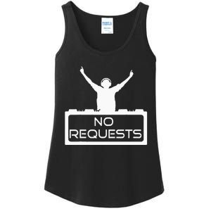 No Requests DJ Cool DJ Gear Music DJ S Deejay Ladies Essential Tank