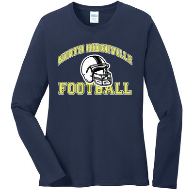 North Ridgeville Football Ladies Long Sleeve Shirt