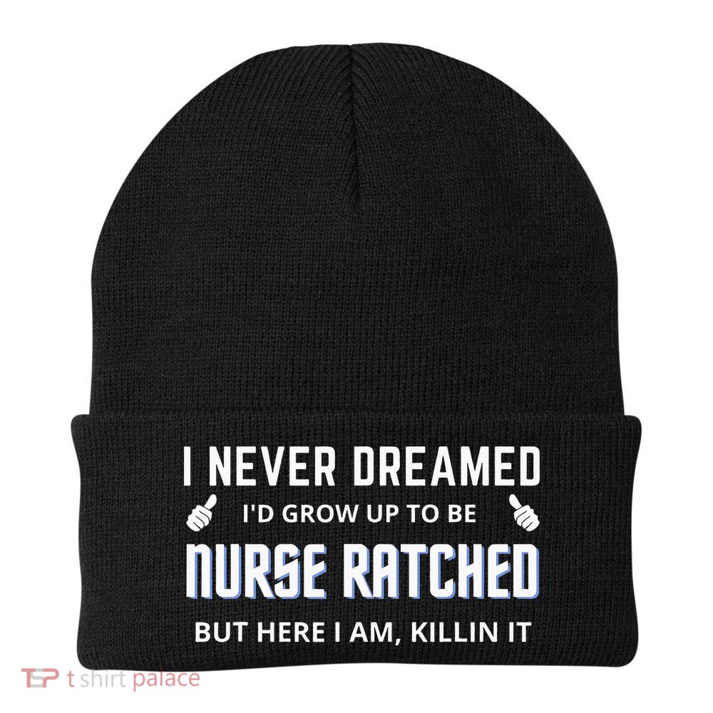 Nurse Ratched Funny Nursing Movie Character Beanie