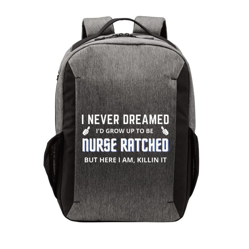 Nurse Ratched Funny Nursing Movie Character Vector Backpack