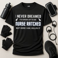 Nurse Ratched Funny Design Nursing Movie Character Gift Idea Cooling Performance Crew T-Shirt