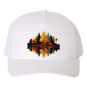 Nature Reflection Forest Trees Outdoor Wildlife Yupoong Adult 5-Panel Trucker Hat