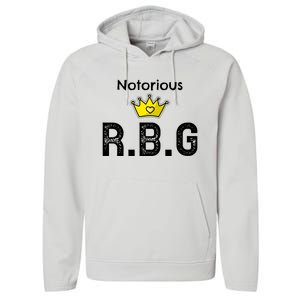 Notorious Rbg Feminism Equal Rights Power Cool Gift Performance Fleece Hoodie