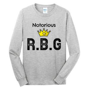 Notorious Rbg Feminism Equal Rights Power Cool Gift Tall Long Sleeve T-Shirt