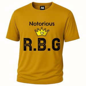 Notorious Rbg Feminism Equal Rights Power Cool Gift Cooling Performance Crew T-Shirt