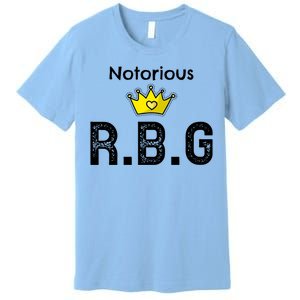 Notorious Rbg Feminism Equal Rights Power Cool Gift Premium T-Shirt