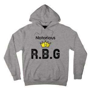 Notorious Rbg Feminism Equal Rights Power Cool Gift Tall Hoodie