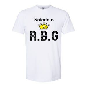 Notorious Rbg Feminism Equal Rights Power Cool Gift Softstyle CVC T-Shirt