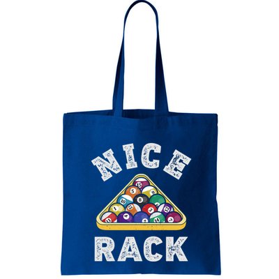 Nice Rack Funny Billiards Player Vintage Pool Triangle Balls Cute Gift Bag