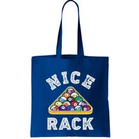 Nice Rack Funny Billiards Player Vintage Pool Triangle Balls Cute Gift Bag