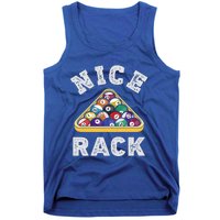 Nice Rack Funny Billiards Player Vintage Pool Triangle Balls Cute Gift Tank Top