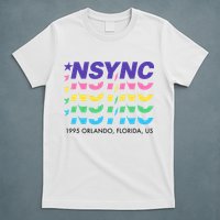 N.S.Y.N.C Retro Falling Wavy Logo T-Shirt