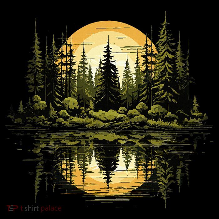 Nature Reflection Forest Trees Outdoor Wildlife Impact Tech Backpack