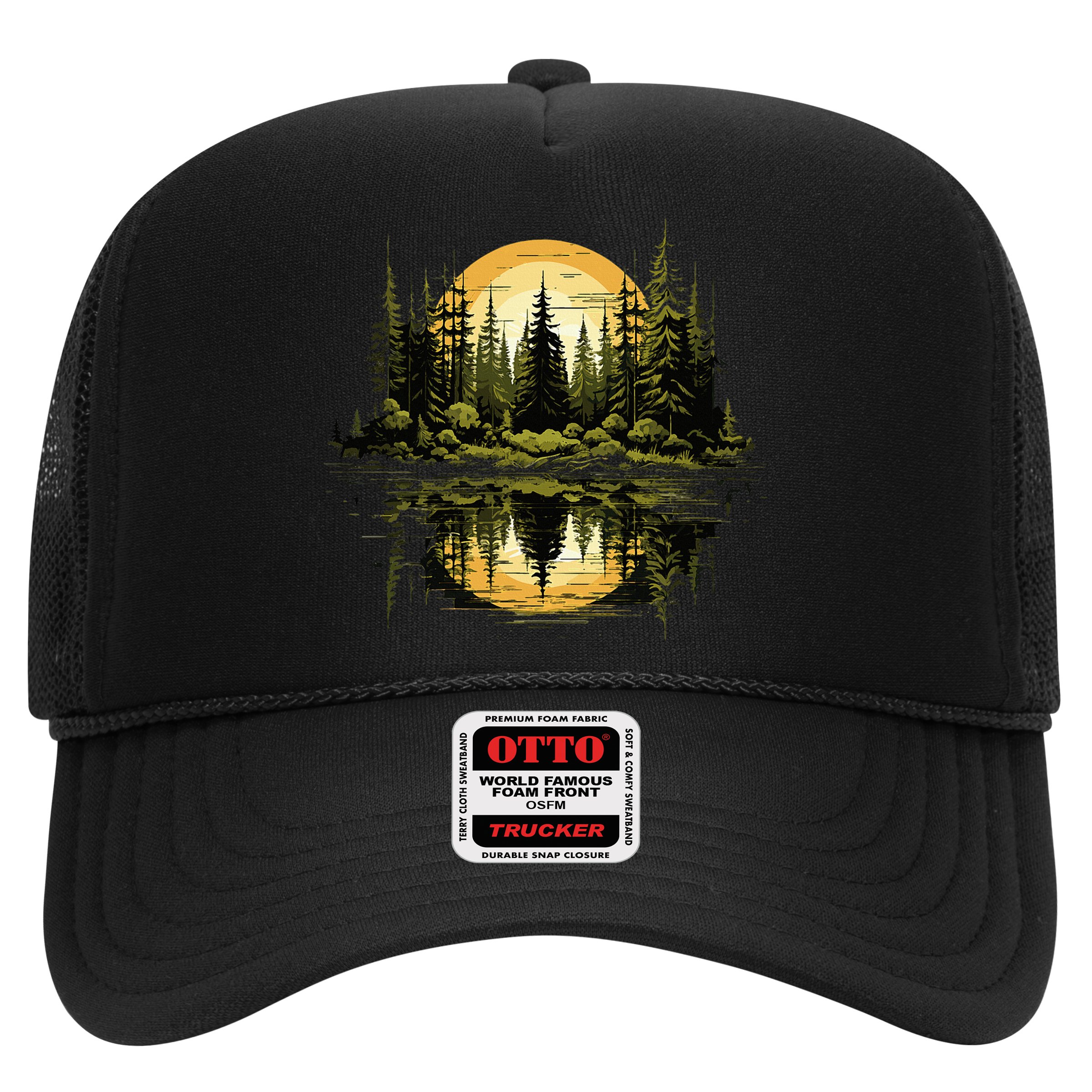 Nature Reflection Forest Trees Outdoor Wildlife Hat