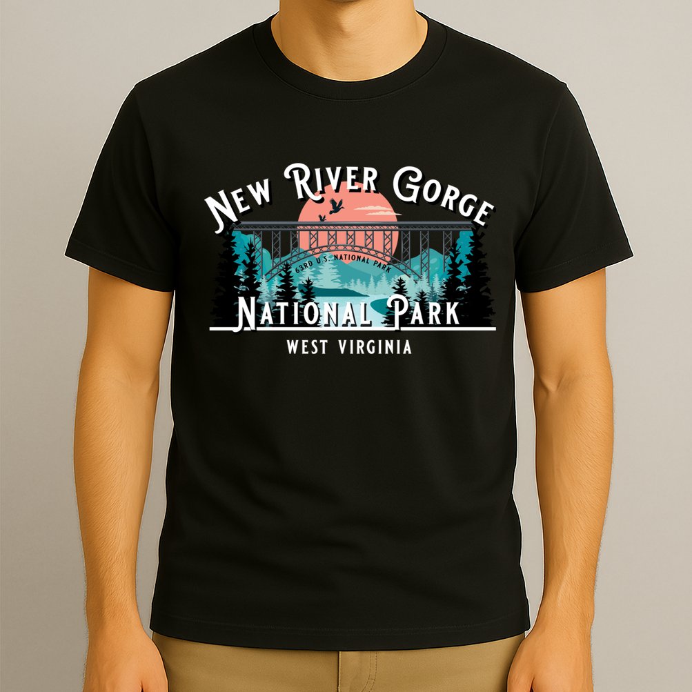 New River Gorge National Park West Virginia USA Souvenir T-Shirt