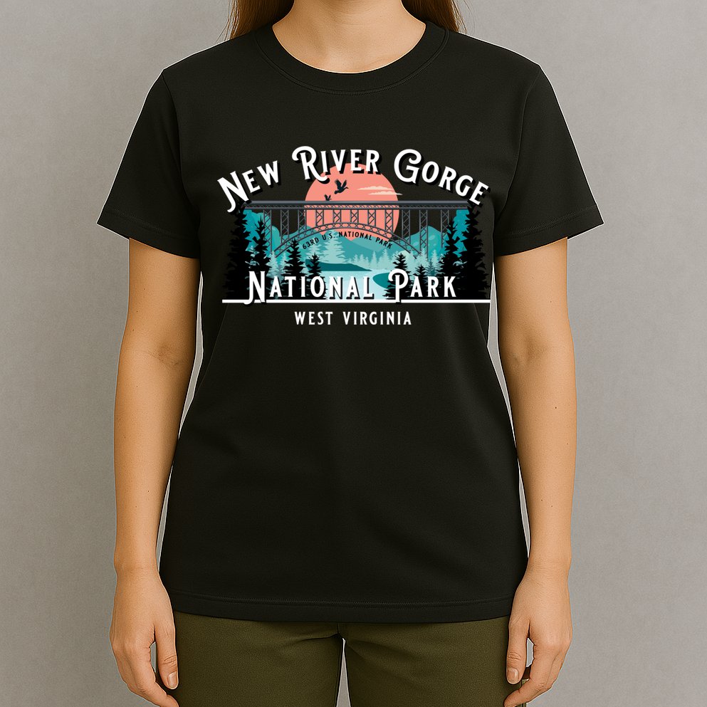 New River Gorge National Park West Virginia USA Souvenir T-Shirt