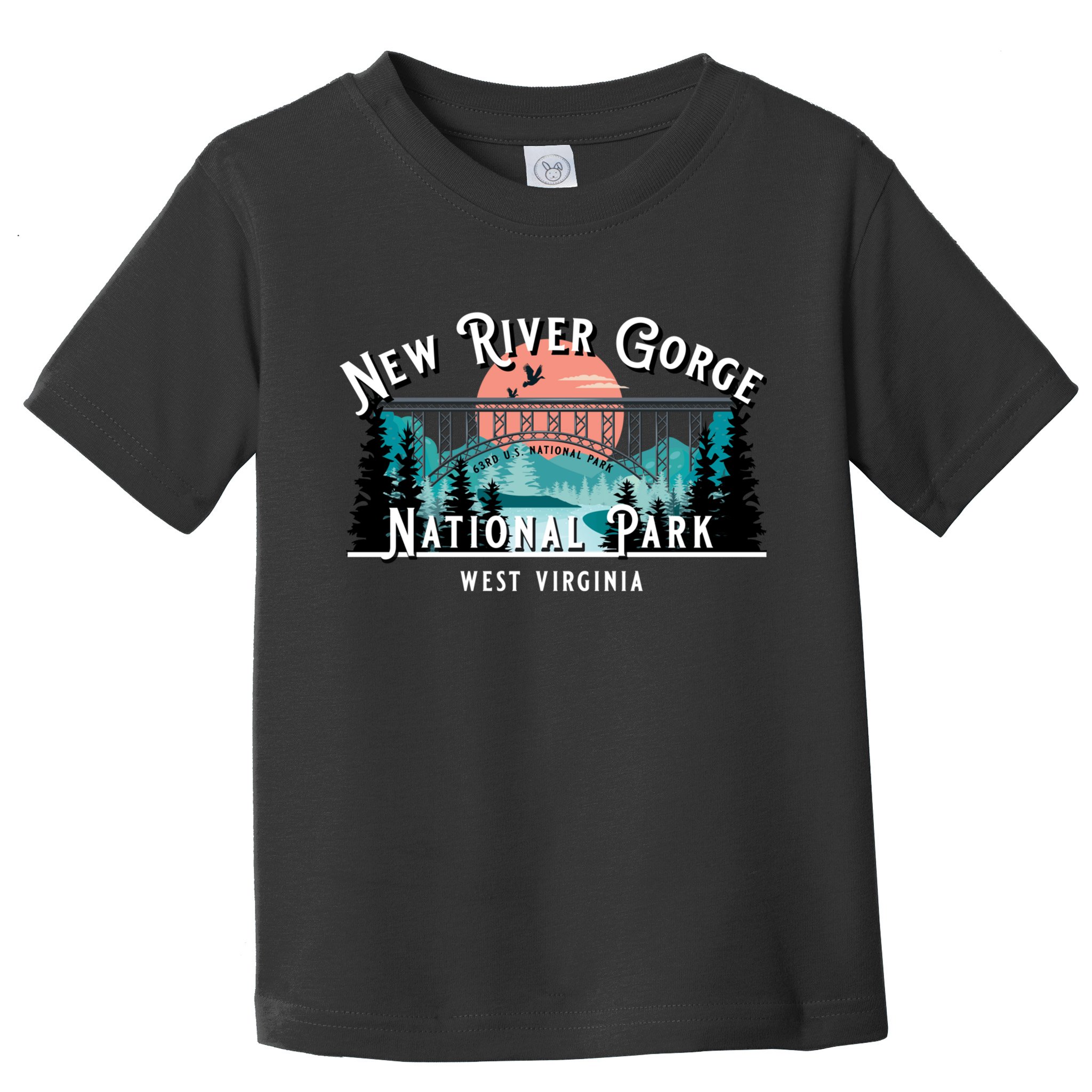 New River Gorge National Park West Virginia USA Souvenir Toddler T-Shirt