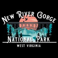 New River Gorge National Park West Virginia USA Souvenir Toddler T-Shirt