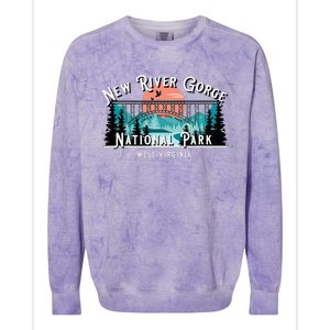 New River Gorge National Park West Virginia Usa Souvenir Colorblast Crewneck Sweatshirt