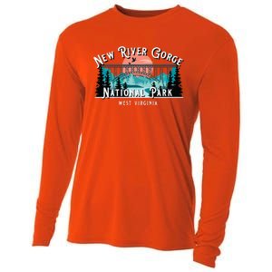 New River Gorge National Park West Virginia Usa Souvenir Cooling Performance Long Sleeve Crew