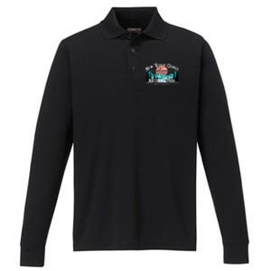 New River Gorge National Park West Virginia Usa Souvenir Performance Long Sleeve Polo