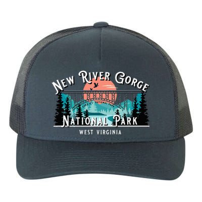 New River Gorge National Park West Virginia Usa Souvenir Yupoong Adult 5-Panel Trucker Hat