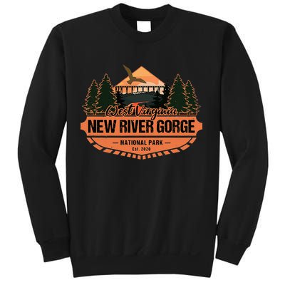 New River Gorge National Park West Virginia Hiking Souvenir Sweatshirt