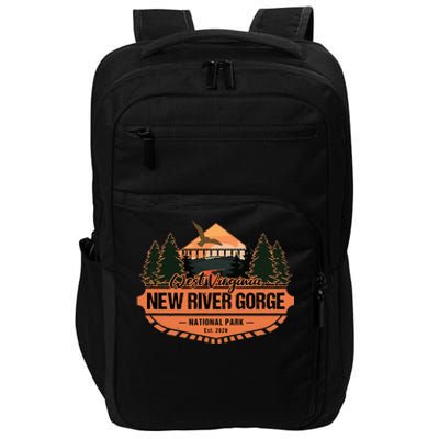 New River Gorge National Park West Virginia Hiking Souvenir Impact Tech Backpack