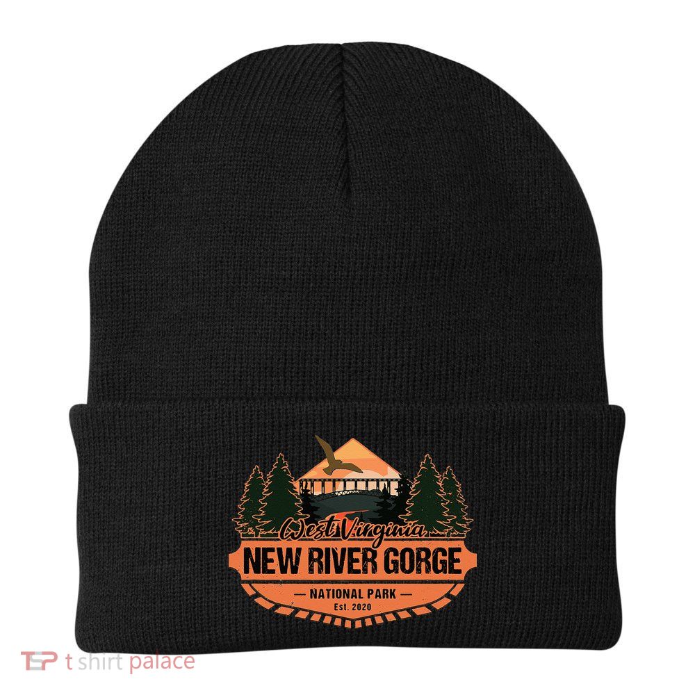 New River Gorge National Park West Virginia Hiking Souvenir Beanie
