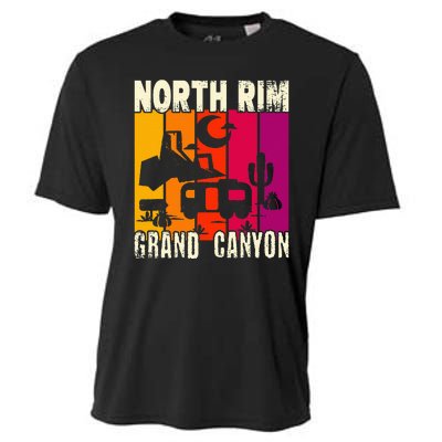 North Rim Grand Canyon Camping Cooling Performance Crew T-Shirt