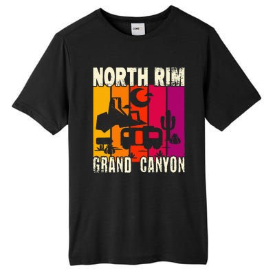 North Rim Grand Canyon Camping Tall Fusion ChromaSoft Performance T-Shirt