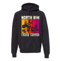 North Rim Grand Canyon Camping Premium Hoodie