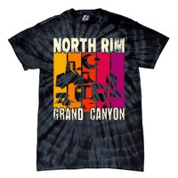 North Rim Grand Canyon Camping Tie-Dye T-Shirt