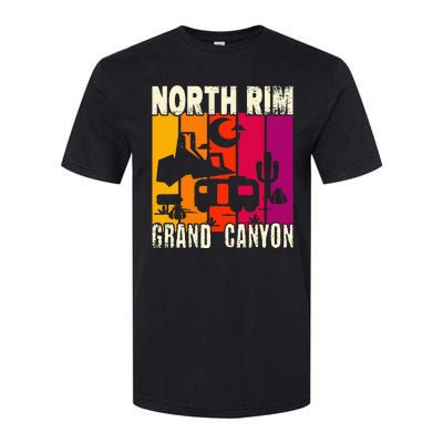 North Rim Grand Canyon Camping Softstyle CVC T-Shirt