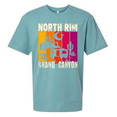 North Rim Grand Canyon Camping Sueded Cloud Jersey T-Shirt