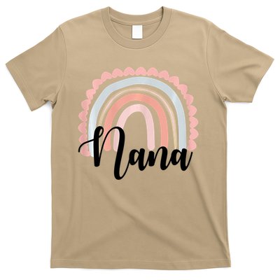 Nana Rainbow Grandma Christmas Mother's Day T-Shirt