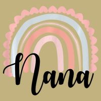 Nana Rainbow Grandma Christmas Mother's Day T-Shirt