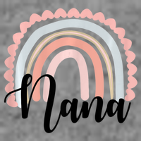 Nana Rainbow Grandma Christmas Mother's Day Toddler Hoodie