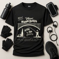 New River Gorge Appalachian Mountains Cooling Performance Crew T-Shirt