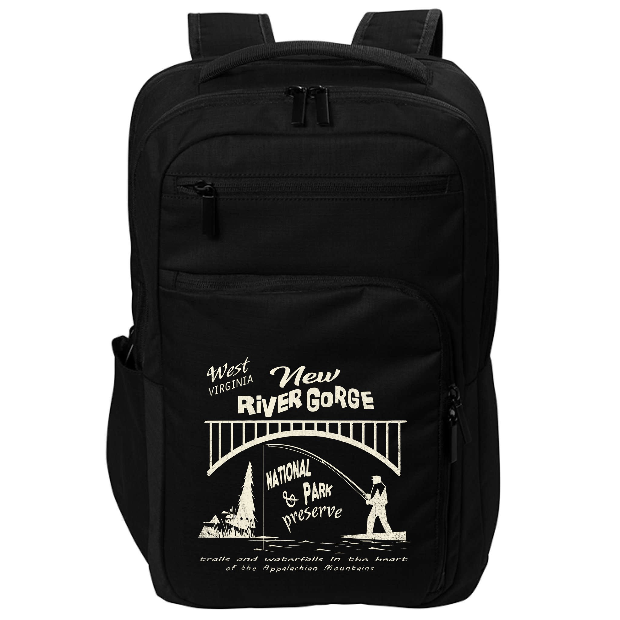 New River Gorge Appalachian Mountains Impact Tech Backpack