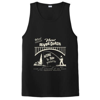 New River Gorge Appalachian Mountains PosiCharge Competitor Tank